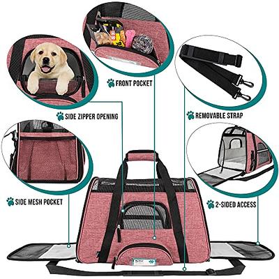 Airline Approved Pet Carrier - Soft-Sided Carriers for Small Medium Cats  and Dogs Air-Plane Travel