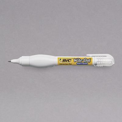 Bic Wite-Out Shake 'n Squeeze Correction Pen, 8 mL, White, 4 Count (wosqpp418), 3 Pack