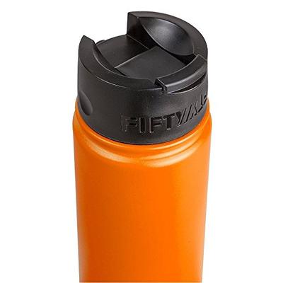 Tasty Kids water bottle 16 oz with Wide Mouth and Flip-Top Lid