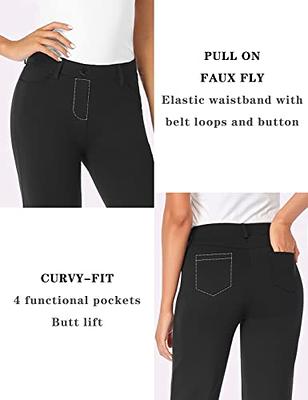Women's Stretch Ripstop Pull-On Pants - Curvy