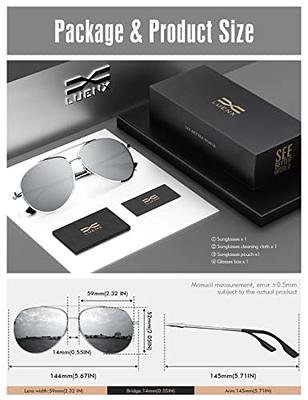 ELEGANTE UV Protected Driving Vintage Pilot Gradient Metal Body Aviator  Sunglasses for Men and Women