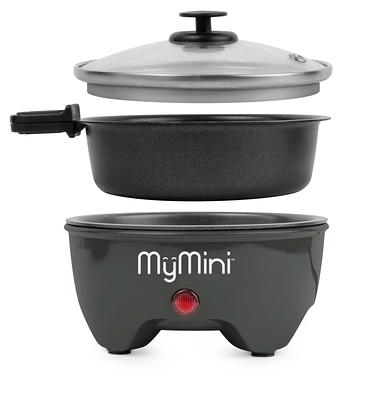 MyMini Electric Skillet, 7 inch, Gray 