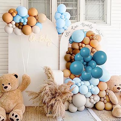 121Pcs Dog Paw Balloons & Bone Balloon Birthday Balloons Garland Arch Kit  for Boys Girls Bluey