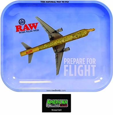 RAW Prepare for Flight Rolling Tray (Large) with American Rolling Club  Scoop Card - Yahoo Shopping