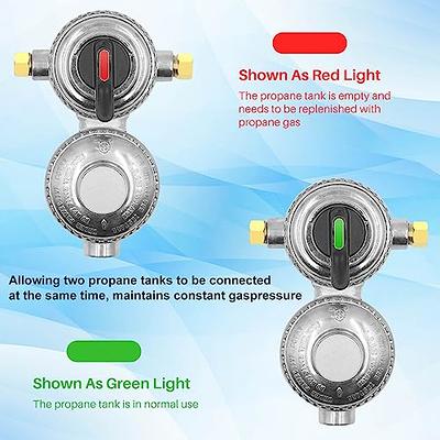 2 Stage Automatic Changeover LP Propane Gas Regulator RV Propane