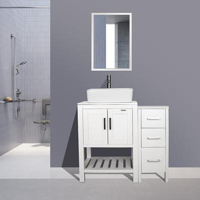 Preconfigured Bathroom Vanity Organizer Drawer