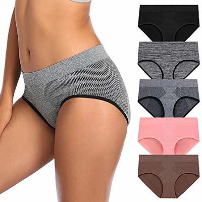 Ocojoce Women's Sporty Hipster Panties with Cool Mesh Comfy
