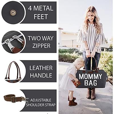 Diaper Bag Tote With 2 Organizers Multifunctional Large Mommy 