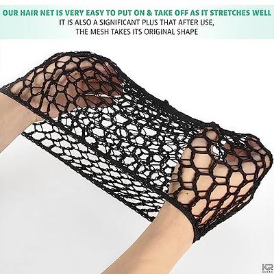 2pcs Elastic Wig Hair Nets Mesh Hair Snood U Shaped Wig Net Cap for Women  Men