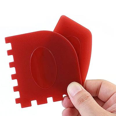 2Pcs Grill Pan Scraper Multi-purpose Comfortable Grip Practical Pot Pan  Dish Cleaning Scraper Red - Yahoo Shopping