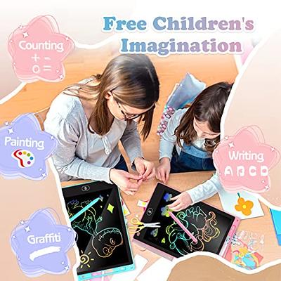 Toy - Gift for 3 4 5 6 7 8 9 Years Old Girl Boy,LEYAOYAO LCD Drawing Tablet for Kids with Bag Doodle Board,Sketch Pads for Drawing Kids Writing Etch A