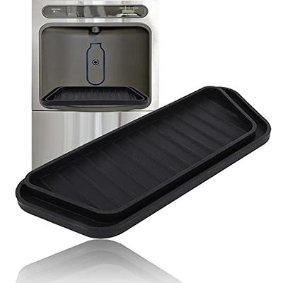 Refrigerator Drip Tray 2 Pack: Cuttable Refrigerator Drip Catcher