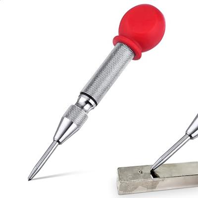 uxcell Automatic Center Punch, 5-Inch Spring-Loaded Center Hole