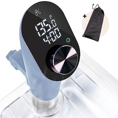  Sous Vide Cooker, 1100W Sous Vide Machine, Ultra-quiet  Fast-Heating Immersion Circulator Precise Cooker with Big Touchscreen  Accurate Temperature and Time Control, IPX7 Waterproof : Home & Kitchen