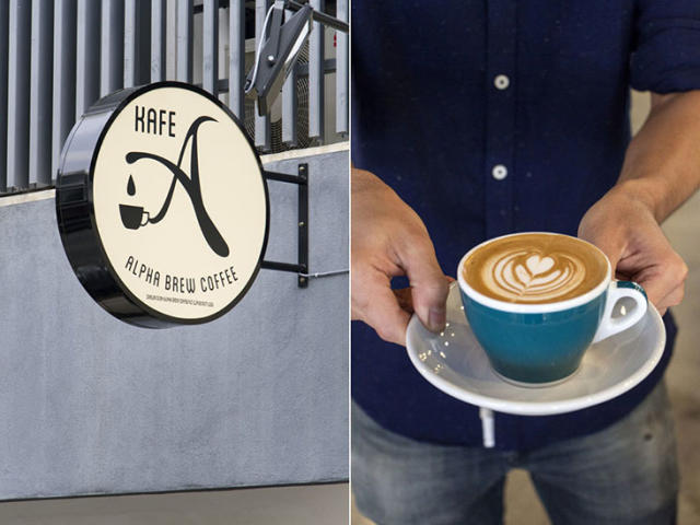 Opening his own café – Alpha Brew Coffee – in 2016 was a dream come true for Tan