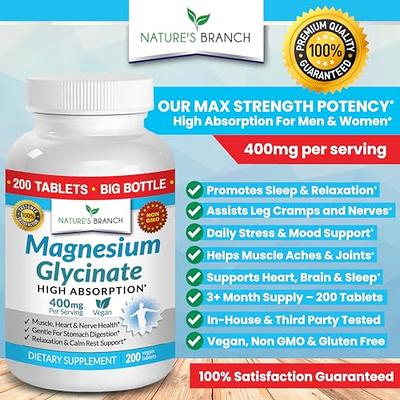  NaturalSlim Magicmag Pure Magnesium Citrate Powder – Stress,  Constipation, Muscle, Heart Health, and Sleep Support