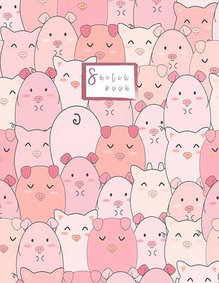 Sketchbook: Cute Cats Kawaii Large Sketch book and Notebook for