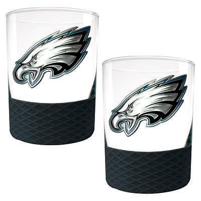 Belk NFL Philadelphia Eagles Rocks Glass Set