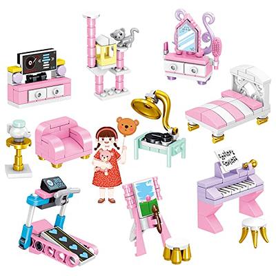  QMAN Girl Building Blocks STEM Toys for 6+ Year Old