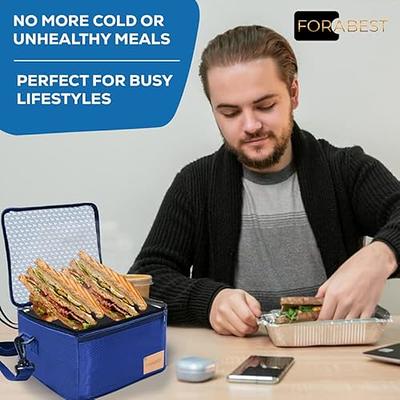 FORABEST Portable Microwave Food Warmer - 12V, 24V, 110V/220V Fast Heating  Portable Food Warmer Lunch Box, Personal Portable Oven Electric Lunch Box  for Car, Truck, Travel, Camping, Work - Yahoo Shopping