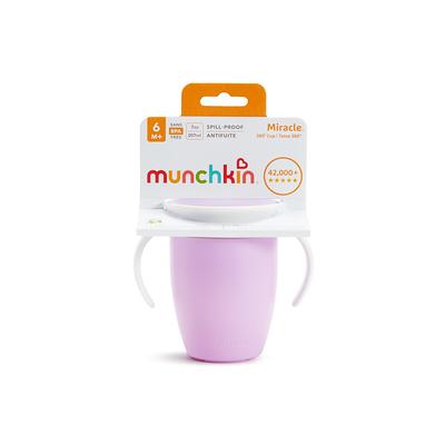 Munchkin Miracle 360 Trainer Cup - Pink - 7oz