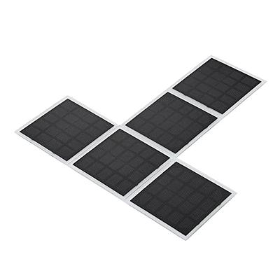 AOSHIKE 10Pcs 5V 30mA Mini Solar Panels for Solar Power Mini Solar Cells  DIY Electric Toy Materials Photovoltaic Cells Solar DIY System Kits