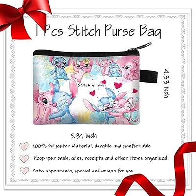 EMISOO Stitch Merchandise Stuff Gift Set for Girls, Stitch Anime Cartoon  Drawstring Bag, Keychain Lanyard, Purse, Bracelets, Sticker (B) - Yahoo  Shopping