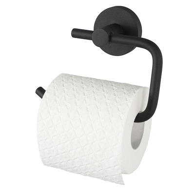 Mainstays Wall Mounted Toilet Tissue Holder, Matte Black Finish