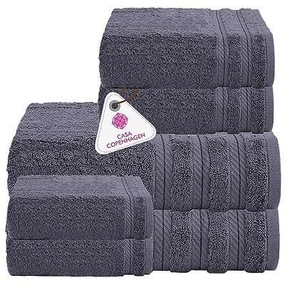 Hotel Style 6-Piece Egyptian Cotton Bath Towel Set, Birchwood, Size: 6 Piece Bath Towel Set