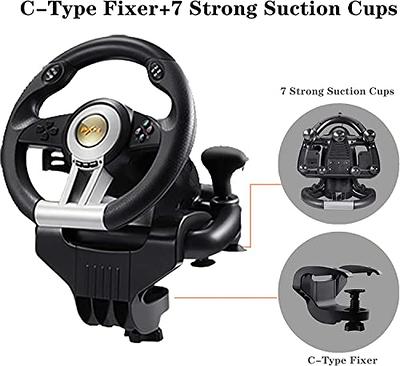 PXN V3II Gaming Steering Wheel with Pedal PC Steering Wheel 180 Degree racing  Wheel for PC, PS3, PS4,Xbox One, Xbox Series X/S, N-Switch（Black） - Yahoo  Shopping