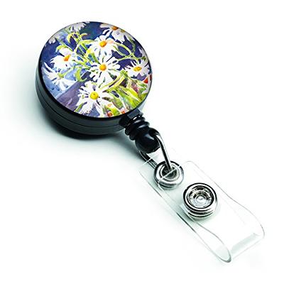 Badge Reel - All Color Awareness Ribbons Retractable Holder With