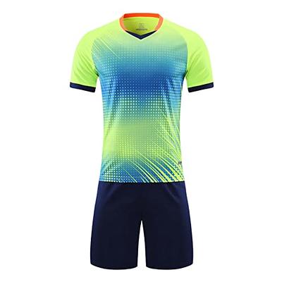 PAIRFORMANCE Soccer Jerseys for Kids Boys and Girls Shorts and T-Shirts  Sports Wear Set (Medium, Blue) : : Clothing & Accessories