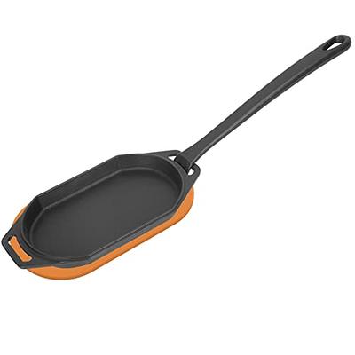 ooni Cast Iron Skillet - Cast Iron Pan - Cast Iron Skillet with Removable  Handle - Cast Iron Frying Pan - Pre-Seasoned Oven Safe
