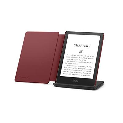 Kindle Paperwhite Signature Edition including Kindle Paperwhite (32 GB) -  Denim - Without Lockscreen Ads, Fabric Cover - Denim, and Wireless Charging