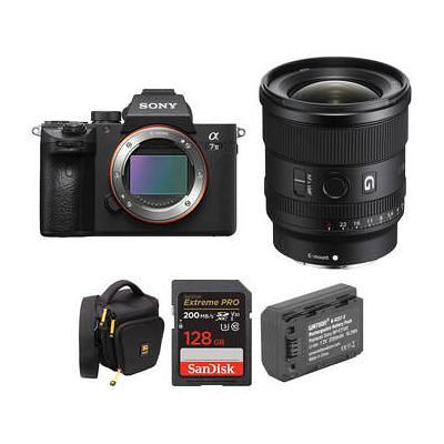 Sony a7 III Mirrorless Camera with 28-60mm Lens and Accessories Kit  ILCE7M3/B - Yahoo Shopping