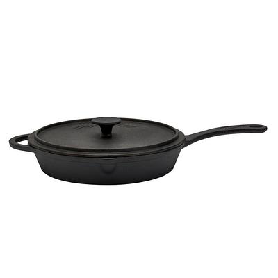 Utopia Kitchen Saute Fry Pan - Pre-Seasoned Cast Iron Skillet With Lid -  Nonstick Frying Pan 10 inch - Cast Iron Pan - Safe Grill Cookware for  indoor & Outdoor Use - Yahoo Shopping