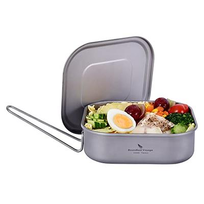 Titanium Lunch Box Single