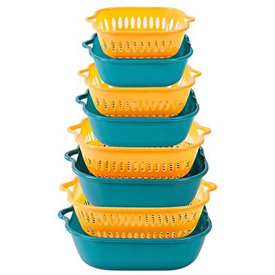 Drain Basket Double-layered Fruit Vegetable Storage Bucket Salad