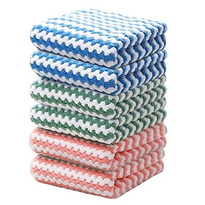 5/10Pcs/Set Thickened Double-layer Absorbent Microfiber Kitchen