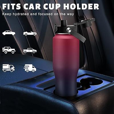 Wide Mouth Flip Straw Lid with Paracord Handle & Silicone Straw for Hydro Flask Mint