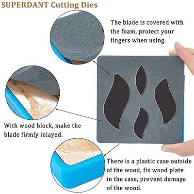 SUPERDANT Leather Cutting Die Layered Earring Wooden Dies Leaf Shape Cutting  Machine Leather Jewelry Die Cutter Machine with Plastic Protective Box and  EVA Foam for DIY Craft - Yahoo Shopping