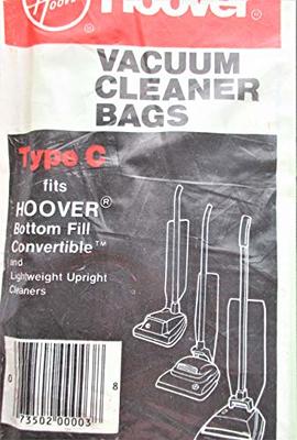 HOOVER Type A Filtration Bags for Select Hoover Upright Cleaners (3-Pack)  4010001A - The Home Depot