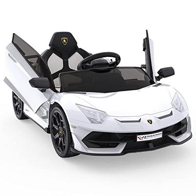 12V Lamborghini Aventador SVJ Children's Ride-On Sports Car with Remot