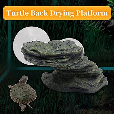 Turtle Basking Platform with Strong Suction Cups，Fish Tank