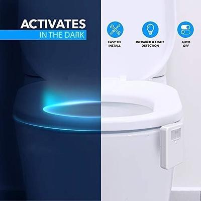 2-Pack GlowBowl - Motion Activated Toilet Nightlight