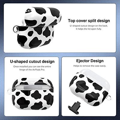 KOUJAON for Airpods Pro 2nd Generation Case Cover 2022, Soft Silicone Skin  Case Cover with Bracelet Keychain Cute Apple Airpods Pro 2 Cover for Women  Girls (Cow) - Yahoo Shopping