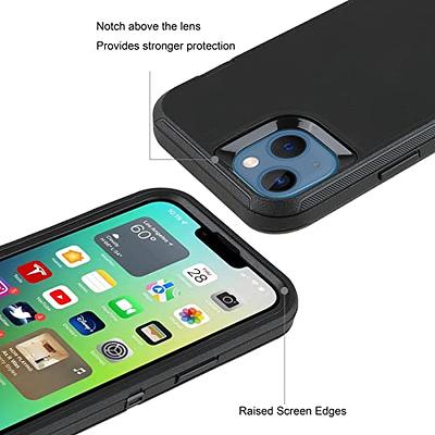 Diverbox Case [Shockproof] [Dropproof] [Dust-Proof],Heavy Duty Protection Phone Cover for Apple iPhone 8 Plus & 7 Plus (Black)