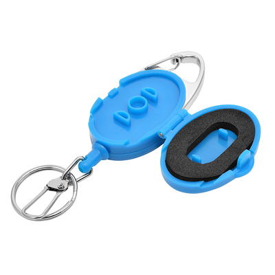 Cuda Knot Tying Tool with Line Cutter, Lanyard, Ring and Clip for Various  Size Fishing Hooks
