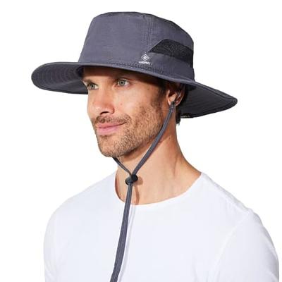 Summer Wide Large Brim Men Fisherman Hat Waterproof UV Protection Sun cap  Hiking Fishing Climbing Oversized