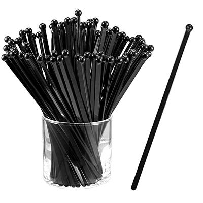 5'' 5Pcs Stainless Steel Coffee Stir Sticks with Stirrers Holder, Metal  Coffee Stirrer Reusable, Beverage Drink Cocktail Stirrer Swizzle Stirring